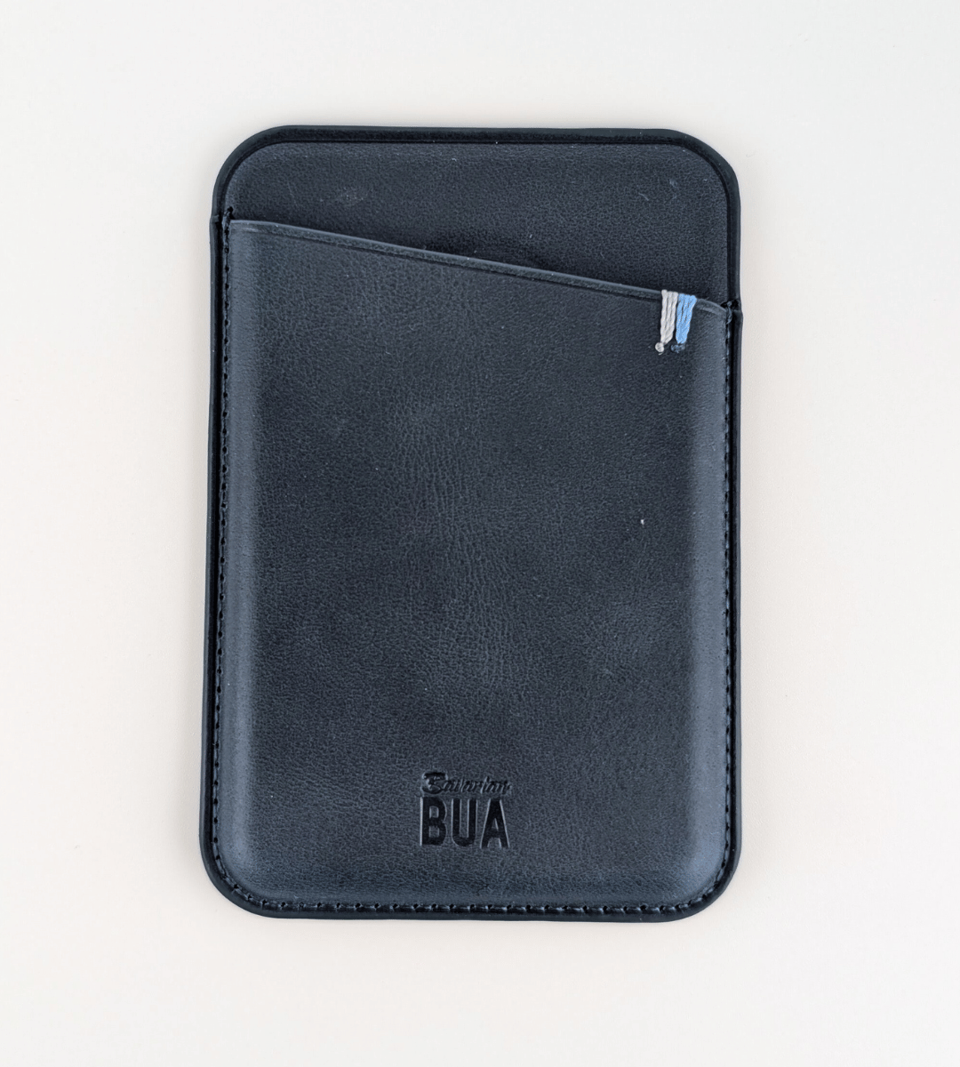 Set Hülle + Wallet | Leder Hülle für dein iPhone + Leder Wallet mit MagSafe Blau